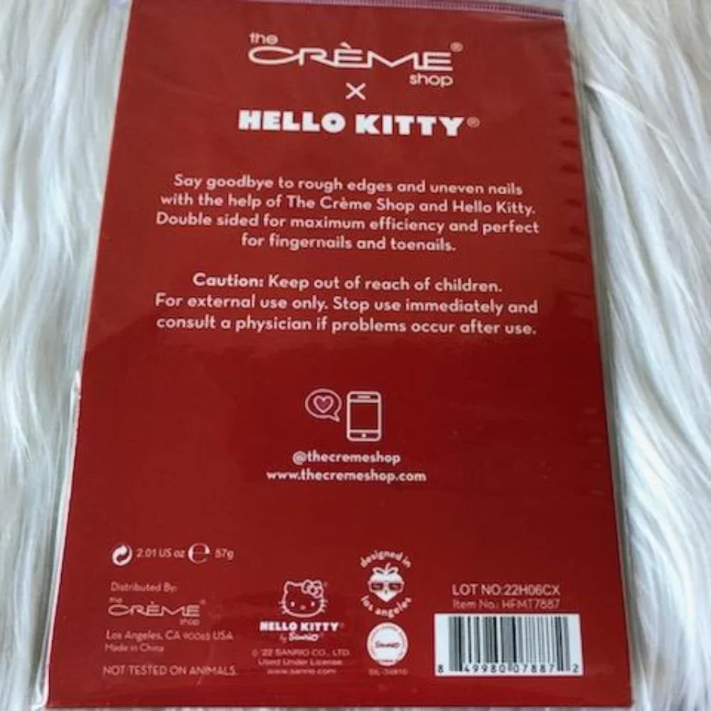 The Crème Shop x Hello Kitty Sleep Mask & Nail File Set